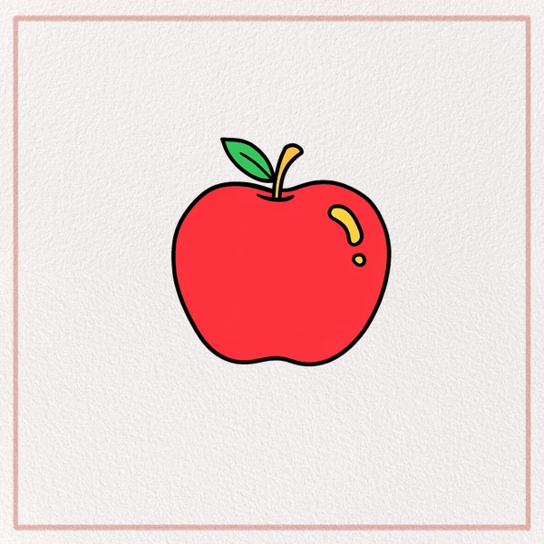 How to Draw an Apple feature image