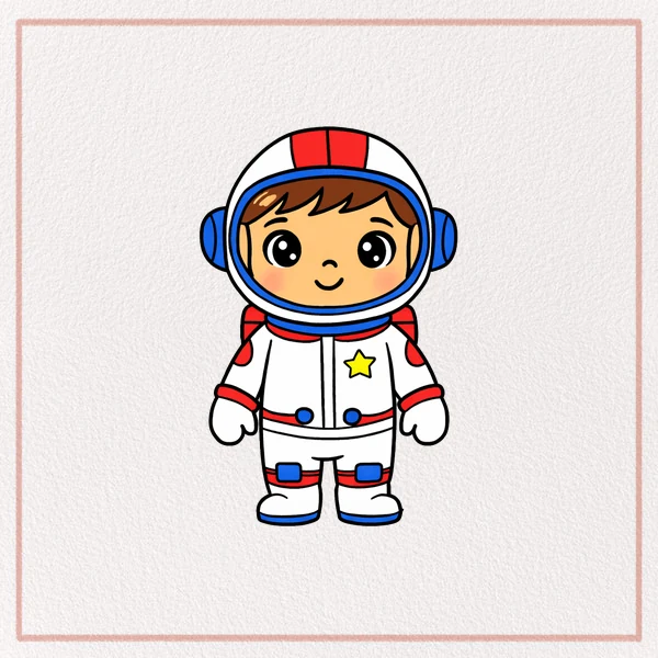 How to Draw an Astronaut feature image