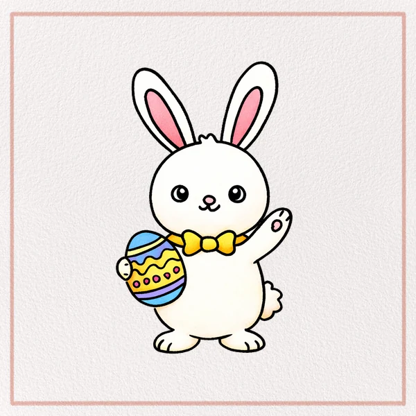 How to Draw an Easter Bunny feature image