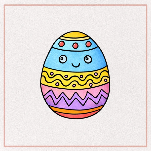 How to Draw an Easter Egg feature image