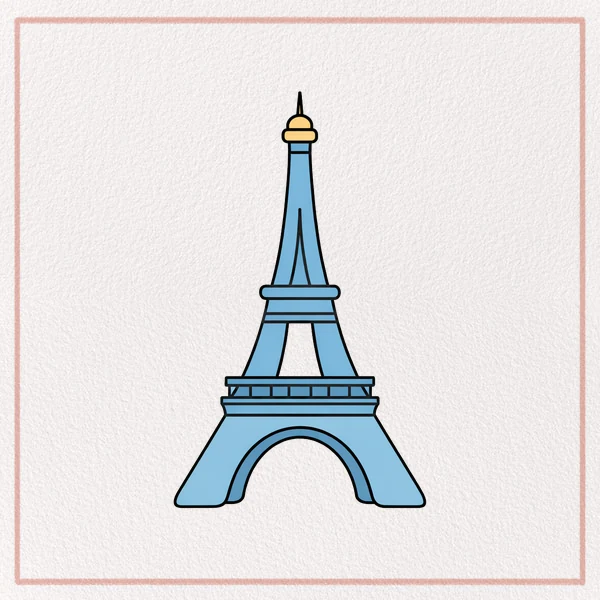 How to Draw an Eiffel Tower feature image