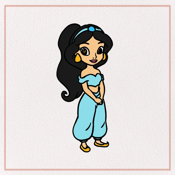 How to Draw a Jasmine feature image