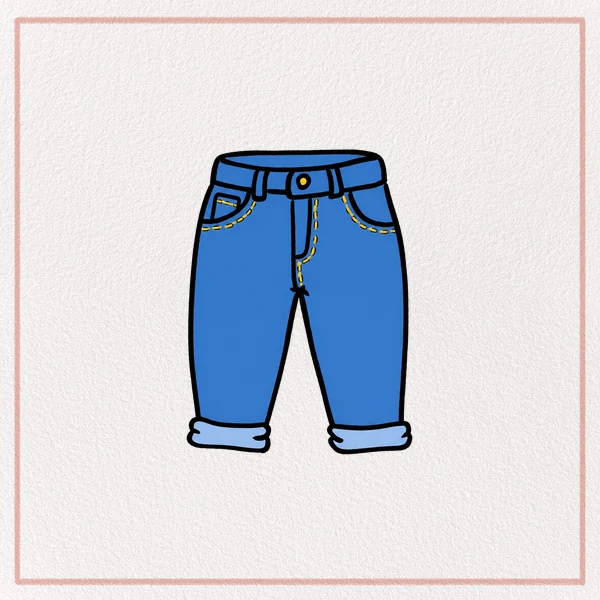 How to Draw a Jeans feature image