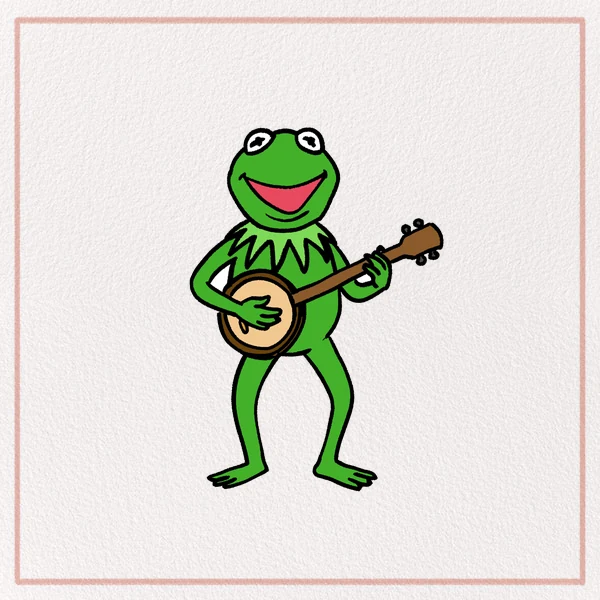 How to Draw a Kermit The Frog feature image