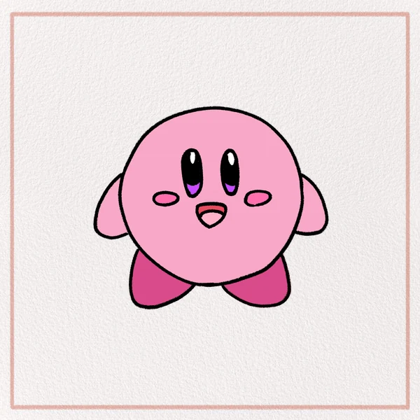 How to Draw a Kirby feature image