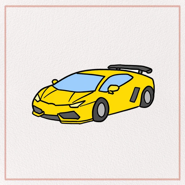How to Draw a Lamborghini feature image