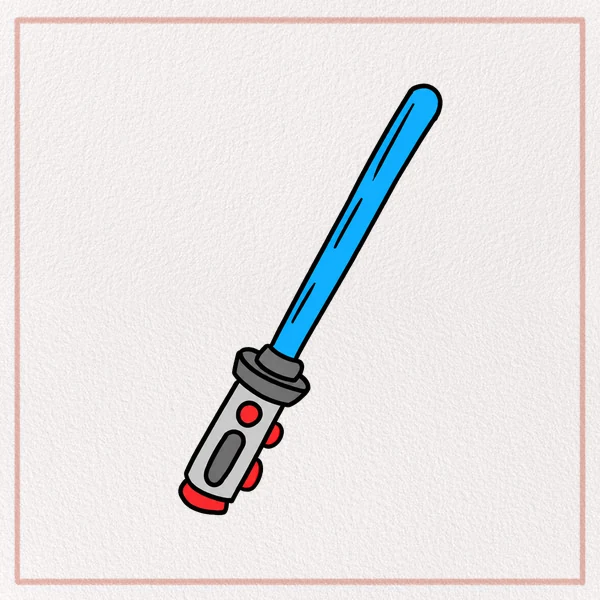 How to Draw a Lightsaber feature image