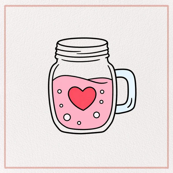 How to Draw a Mason Jar feature image