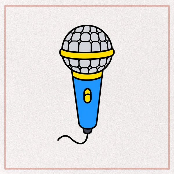 How to Draw a Microphone feature image