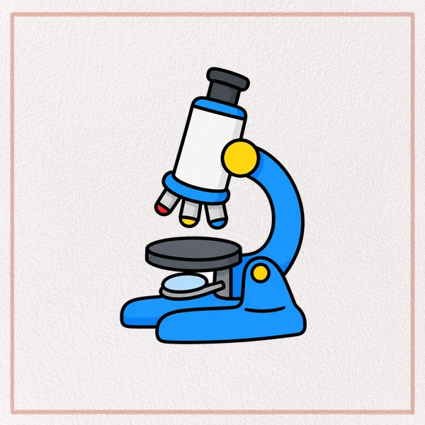 How to Draw a Microscope feature image