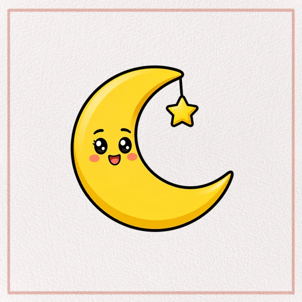 How to Draw a Moon feature image