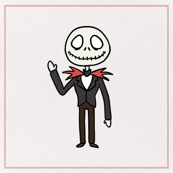 How to Draw a Nightmare Before Christmas feature image
