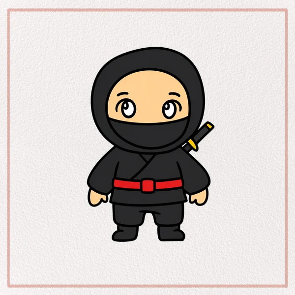 How to Draw a Ninja feature image