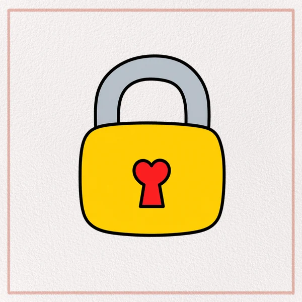 How to Draw a Padlock feature image