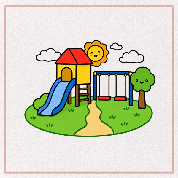 How to Draw a Park feature image