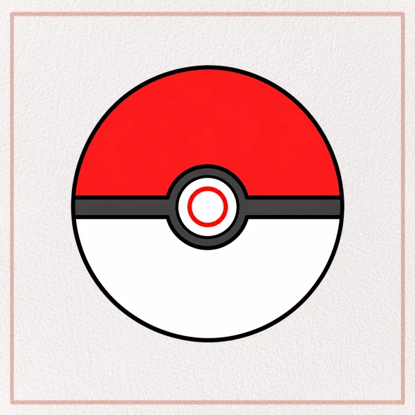 How to Draw a Pokeball feature image