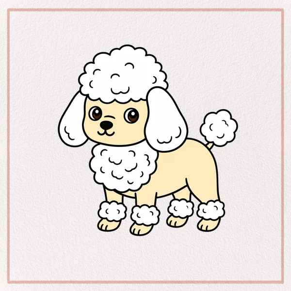 How to Draw a Poodle feature image