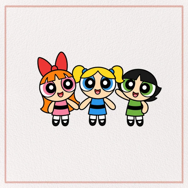 How to Draw a Powerpuff Girls feature image