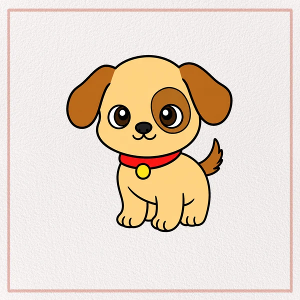 How to Draw a Puppy feature image