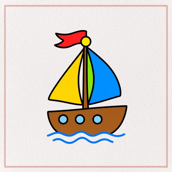 How to Draw a Sailboat feature image