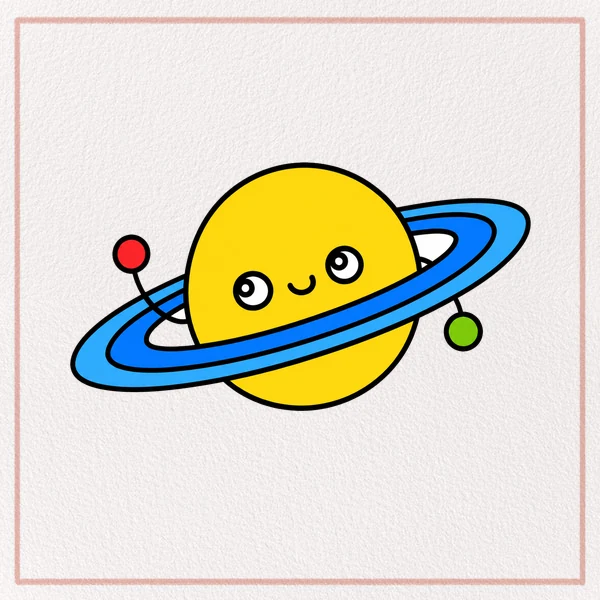 How to Draw a Saturn feature image