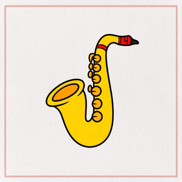 How to Draw a Saxophone feature image
