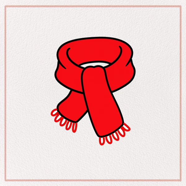 How to Draw a Scarf feature image