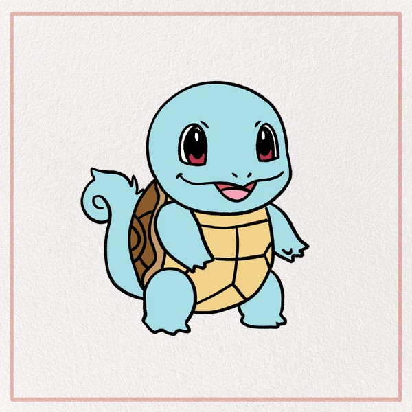 How to Draw a Squirtle feature image