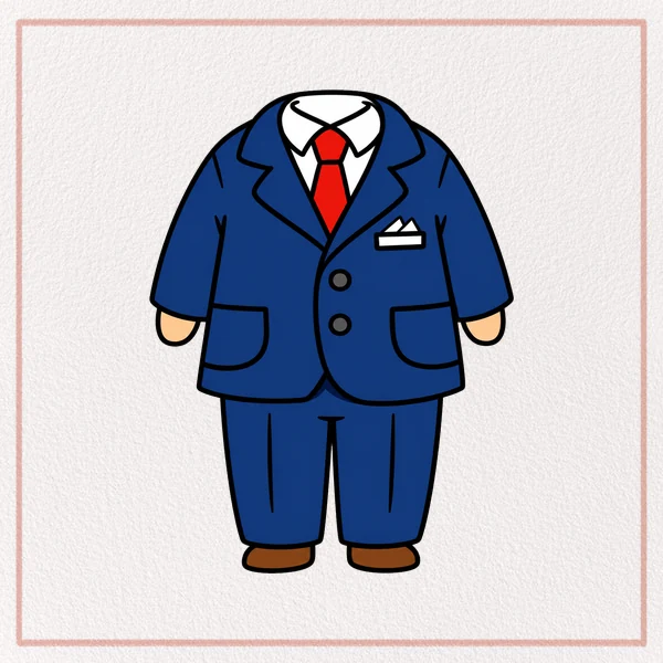 How to Draw a Suit feature image