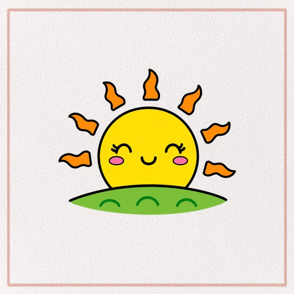 How to Draw a Sunrise feature image
