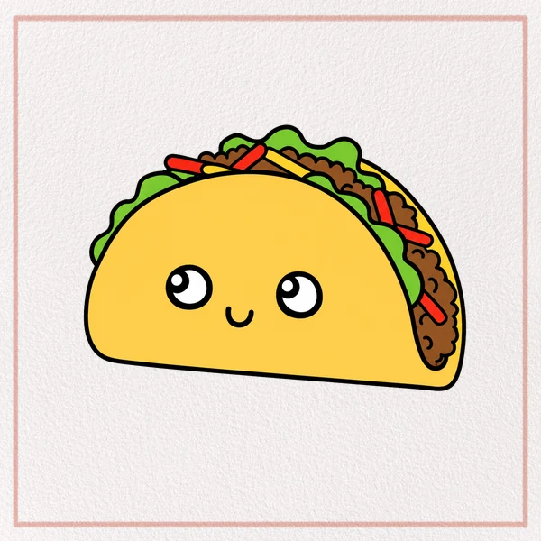 How to Draw a Taco feature image