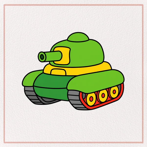 How to Draw a Tank feature image