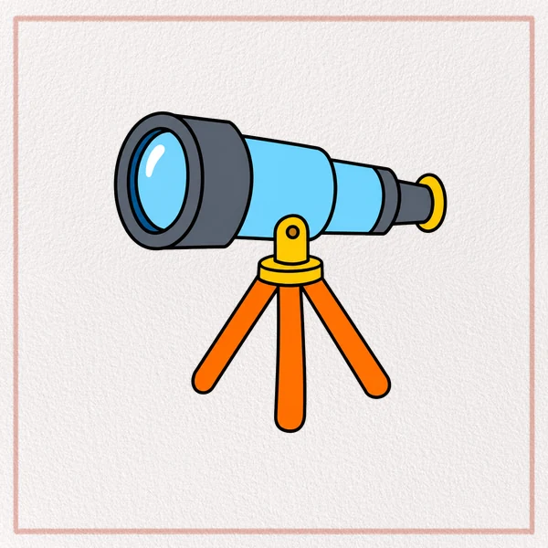 How to Draw a Telescope feature image