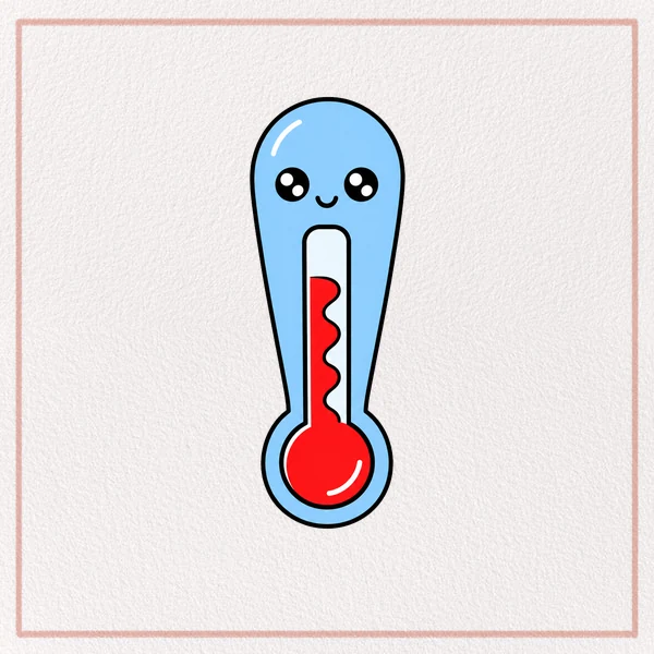 How to Draw a Thermometer feature image