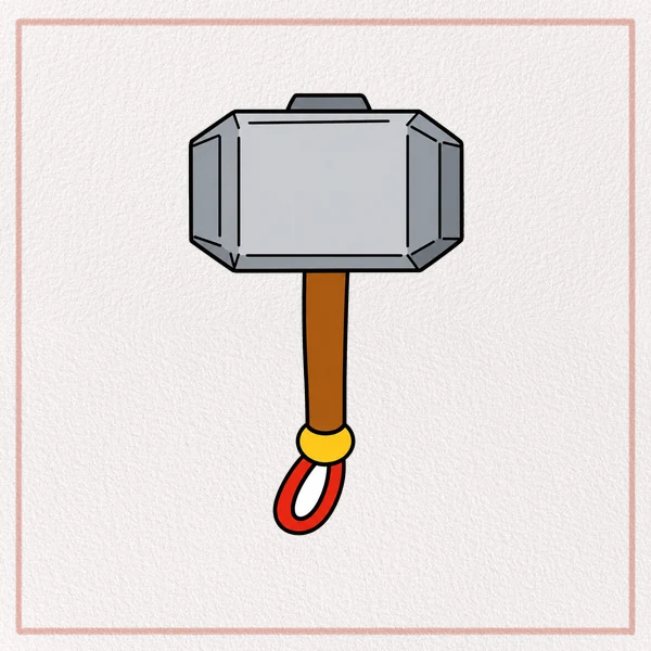 How to Draw a Thors Hammer feature image