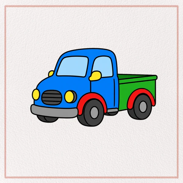 How to Draw a Truck feature image