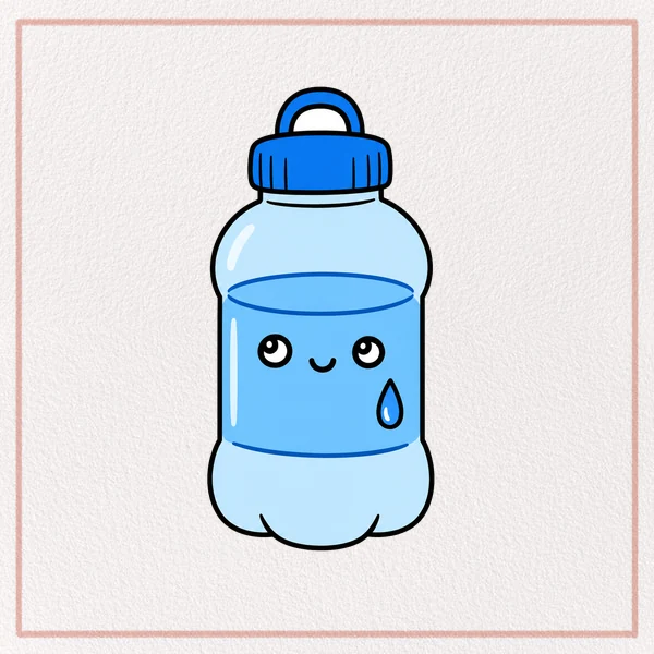 How to Draw a Water Bottle feature image
