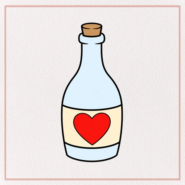 How to Draw a Wine Bottle feature image