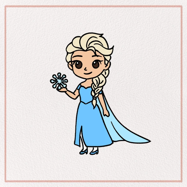 How to Draw an Elsa feature image