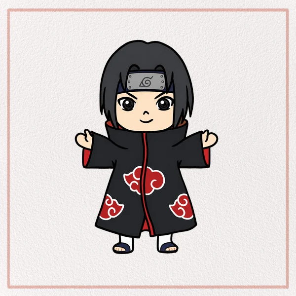 How to Draw an Itachi Uchiha feature image