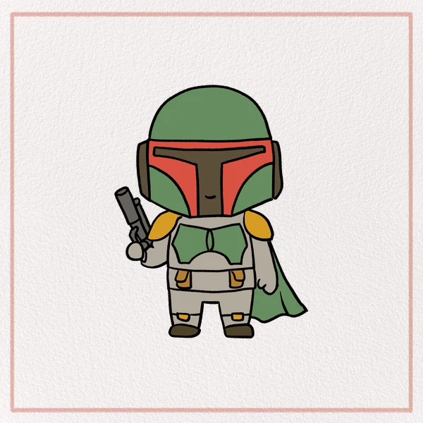 How to Draw a Boba Fett feature image