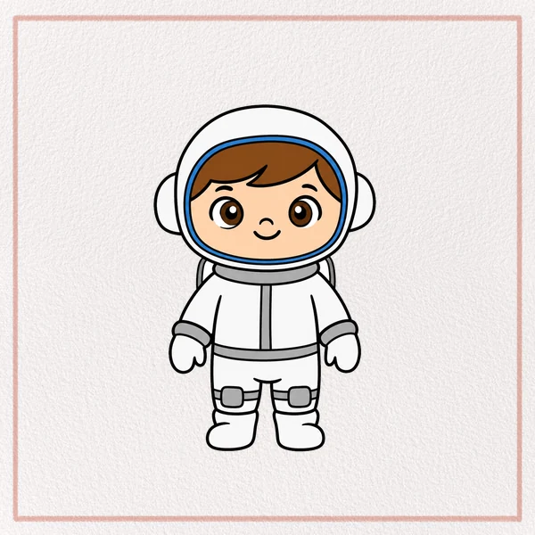 How to Draw a Cartoon Astronaut feature image