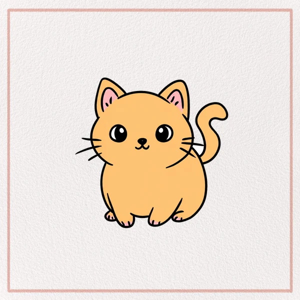 How to Draw a Cartoon Cat feature image