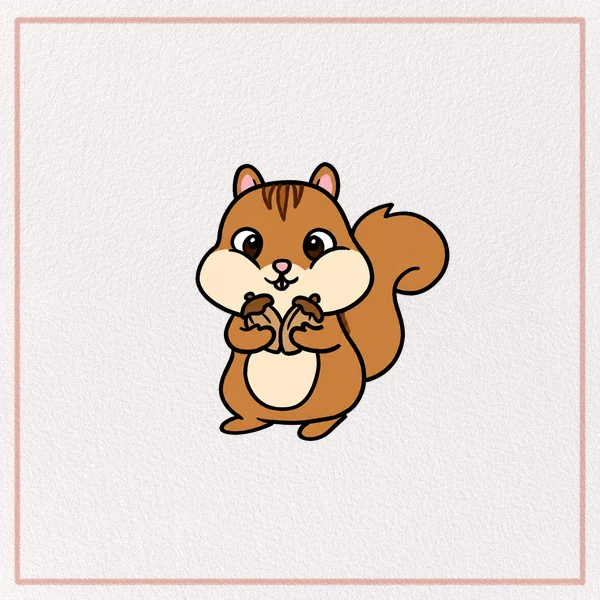 How to Draw a Cartoon Chipmunk feature image