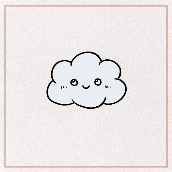 How to Draw a Cartoon Cloud feature image