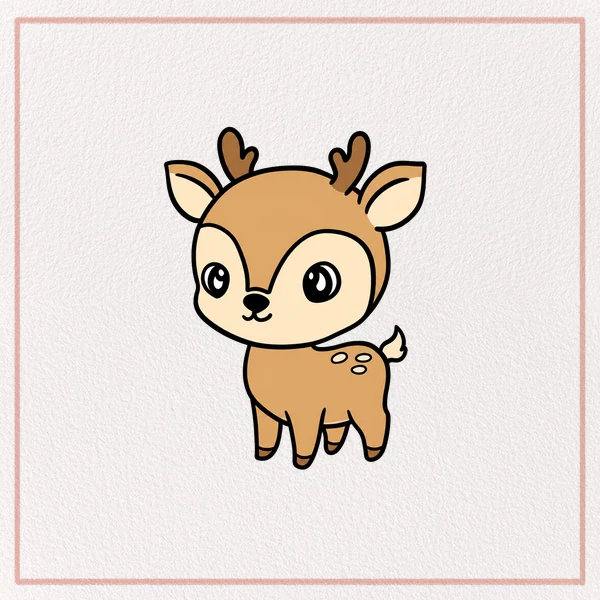 How to Draw a Cartoon Deer feature image
