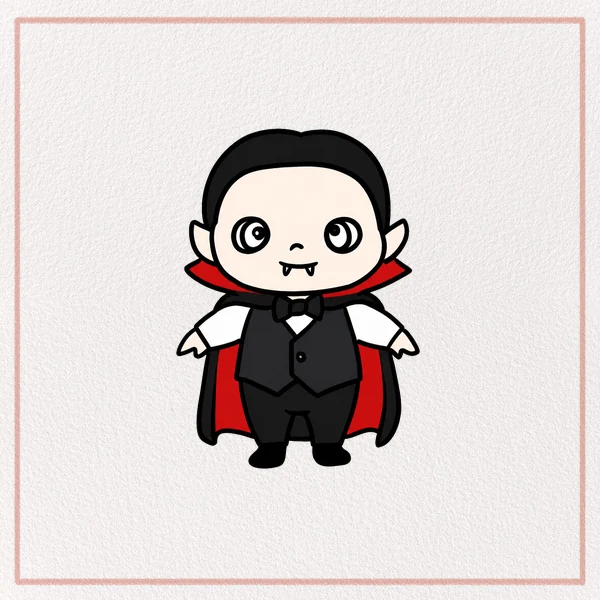 How to Draw a Cartoon Dracula feature image