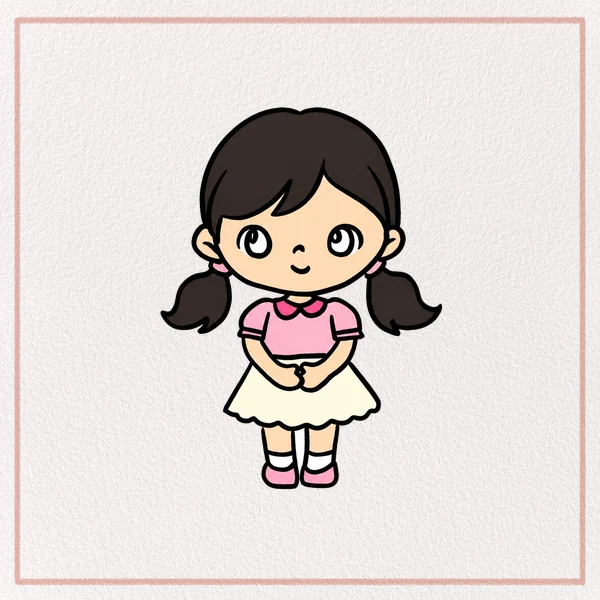 How to Draw a Cartoon Girl feature image