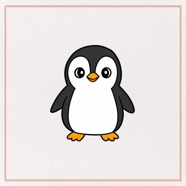How to Draw a Cartoon Penguin feature image