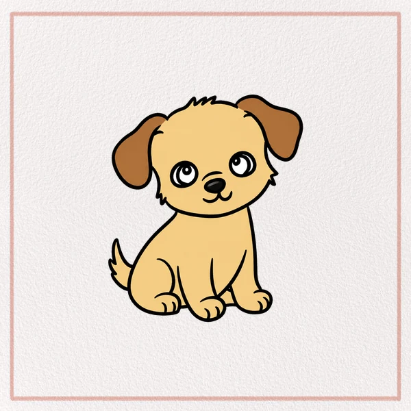 How to Draw a Cartoon Puppy feature image